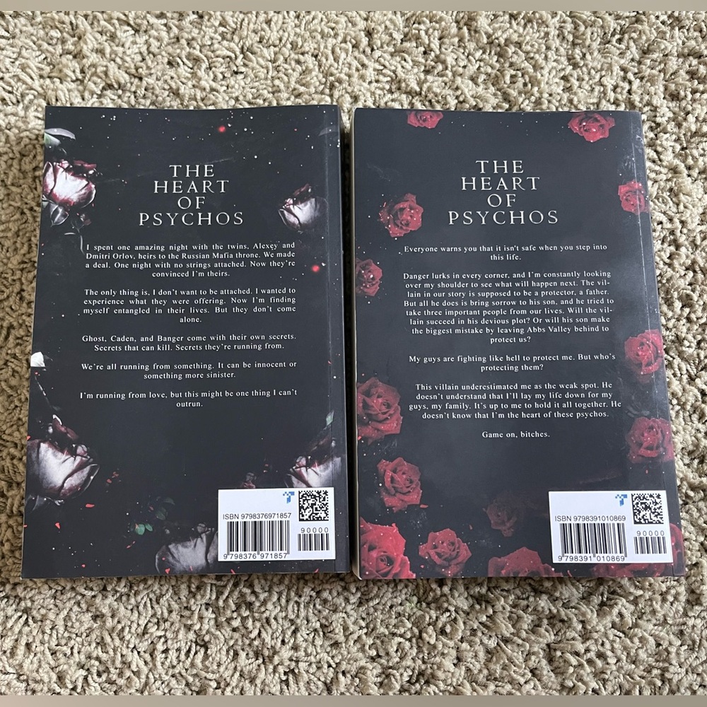 The Heart of Psychos Novel Set - Picture 2 of 2